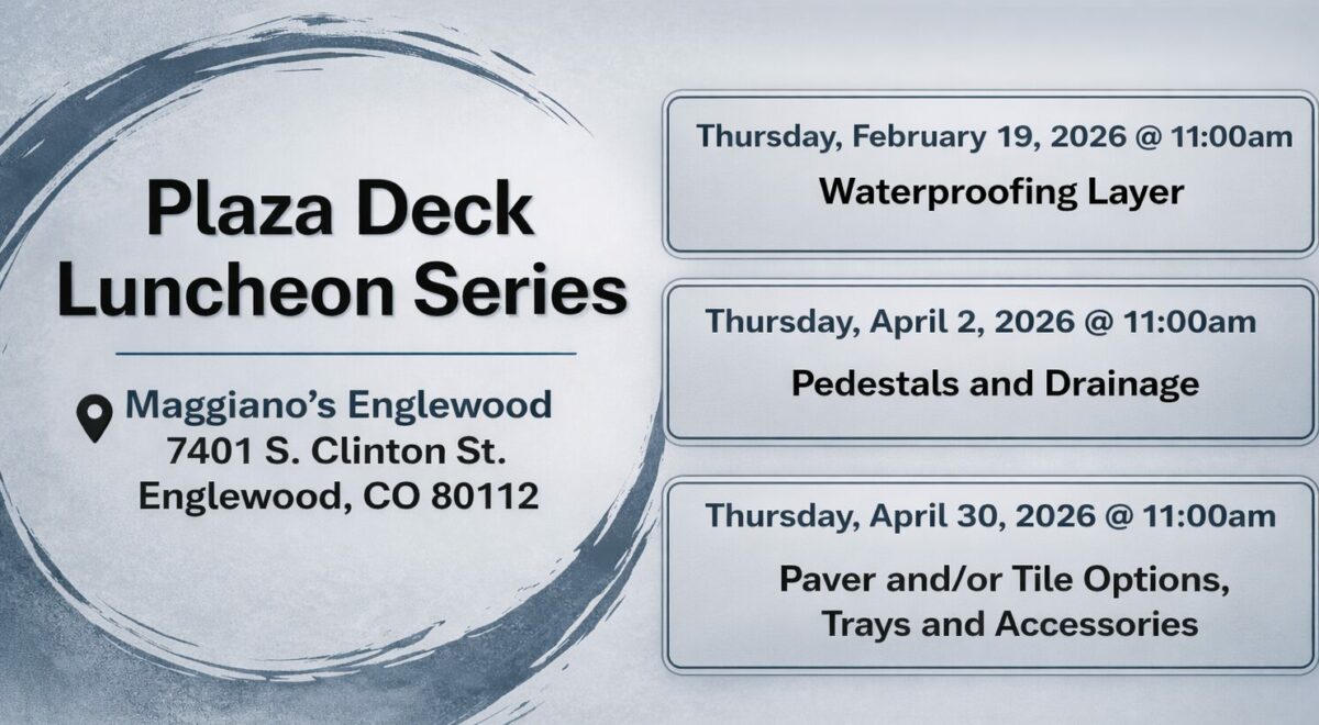 New! Plaza Deck Luncheon Series