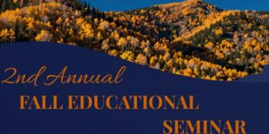 Banner for the IIBEC Colorado Chapter's 2nd Annual Fall Seminar.