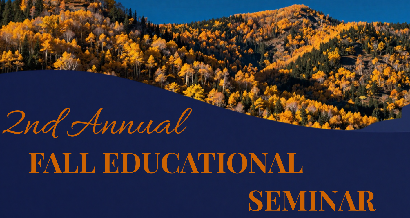 Banner for the IIBEC Colorado Chapter's 2nd Annual Fall Seminar.